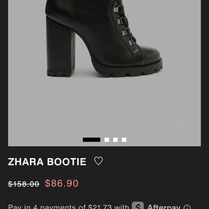 Schultz Black Heeled Booties